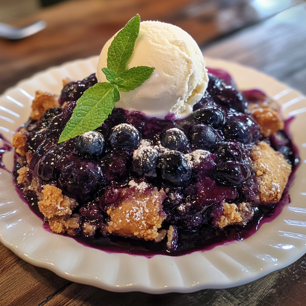 Blueberry Cobbler Recipe