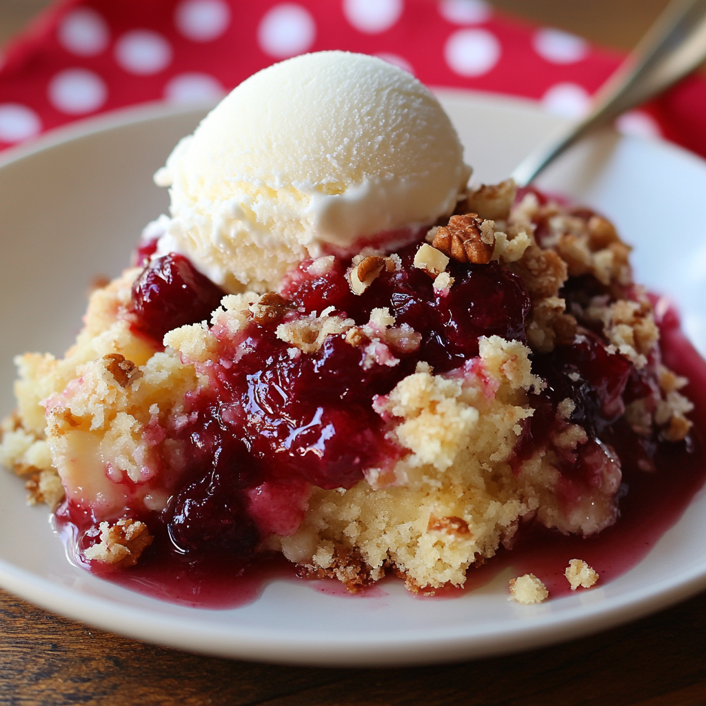 Cherry Dump Cake Recipe