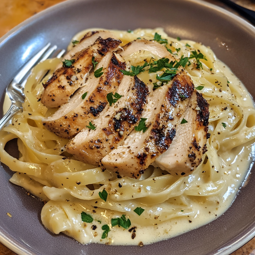 Chicken Fettuccine Alfredo Recipe