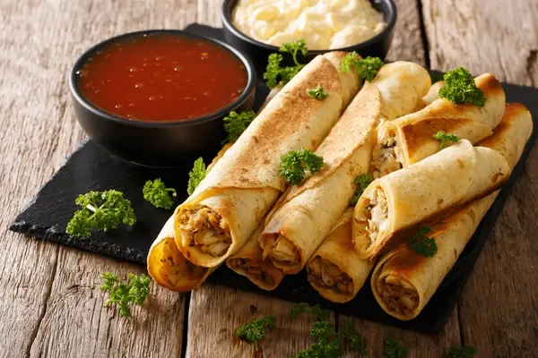 Homemade Chicken Taquitos Recipe