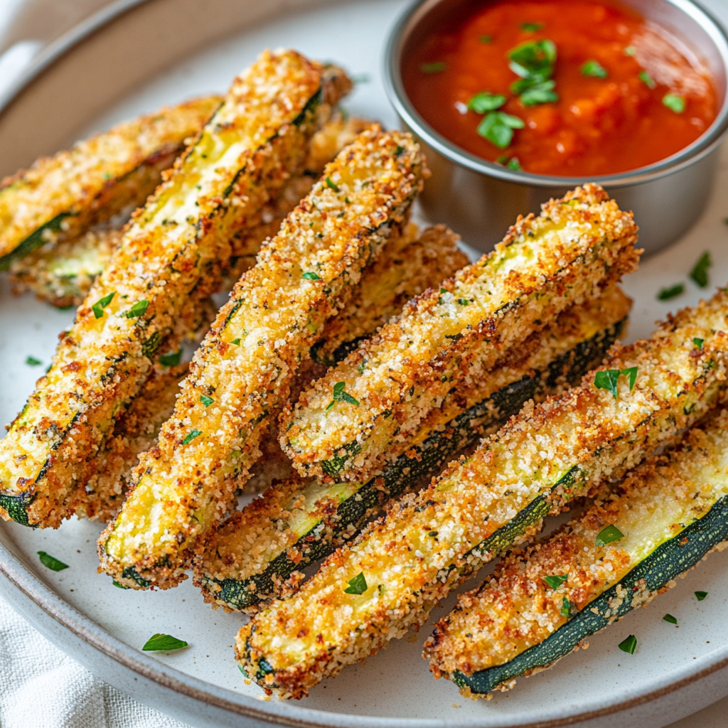 Air Fryer Zucchini Fries Recipe
