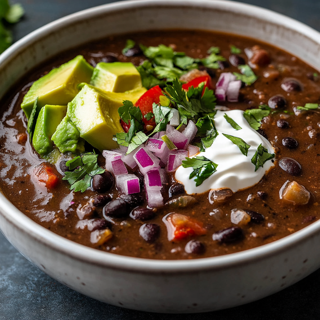 Black Bean Soup RecipE