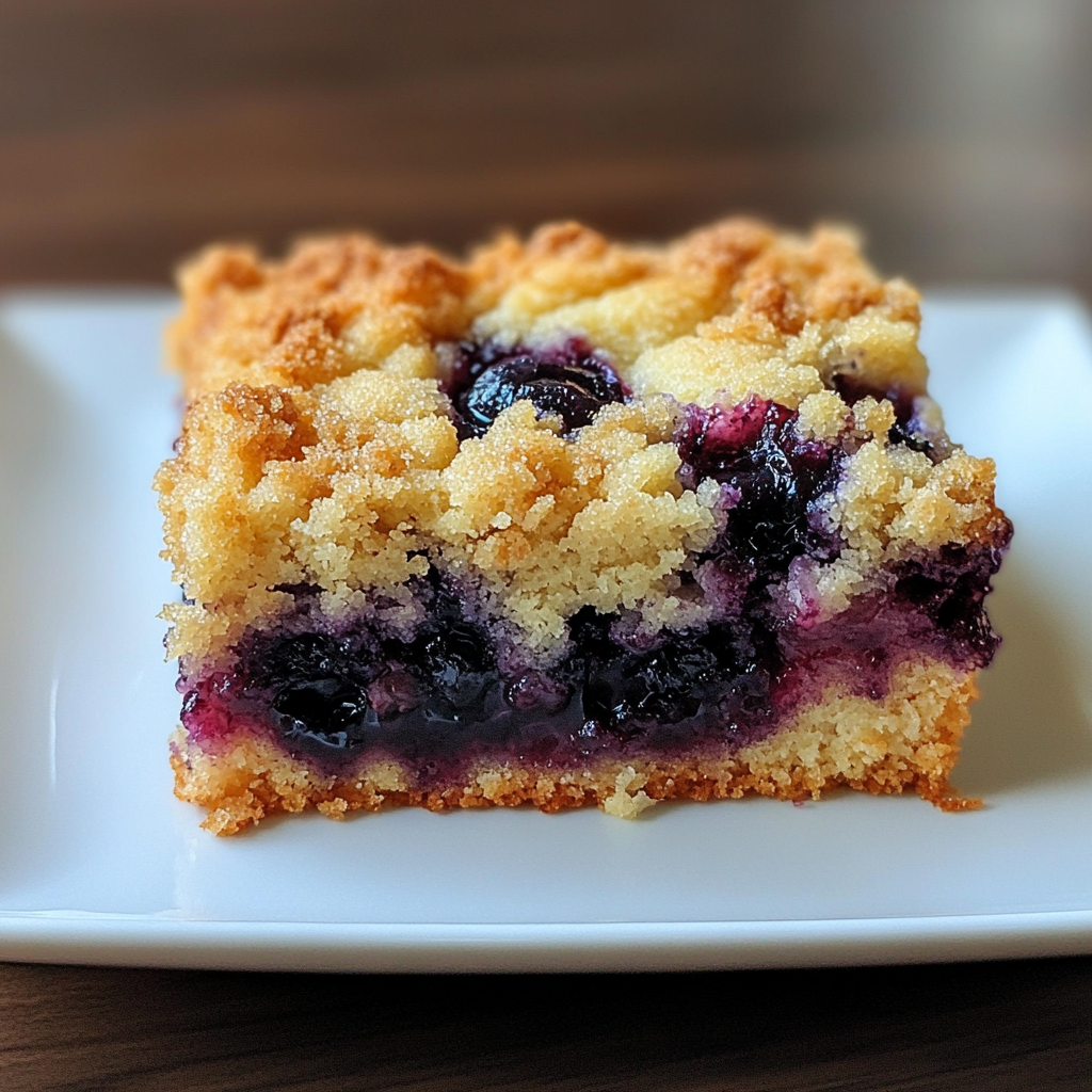 Blueberry Buckle Recipe