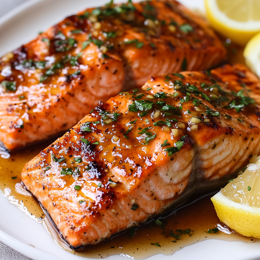 Honey Garlic Salmon Recipe