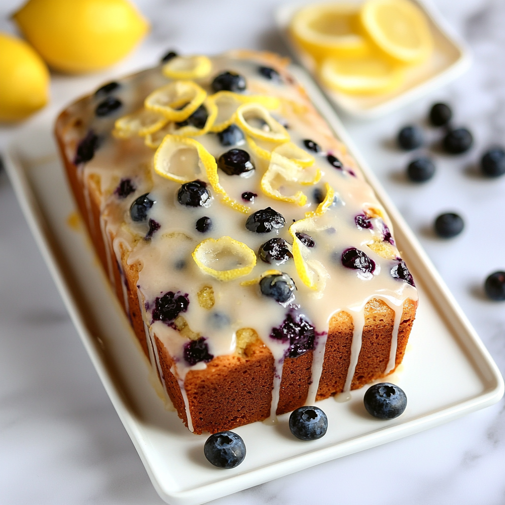 Lemon Blueberry Bread Recipe