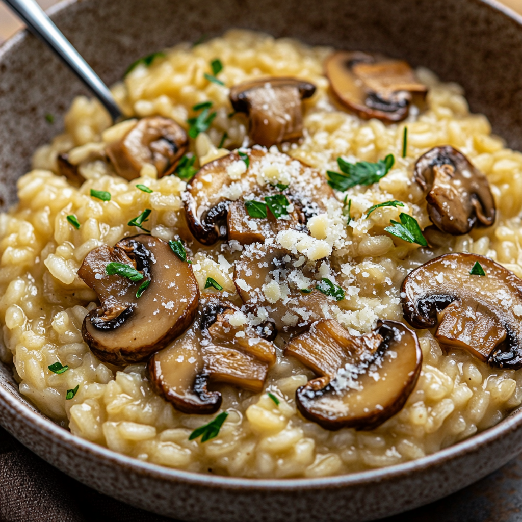 Mushroom Risotto Recipe