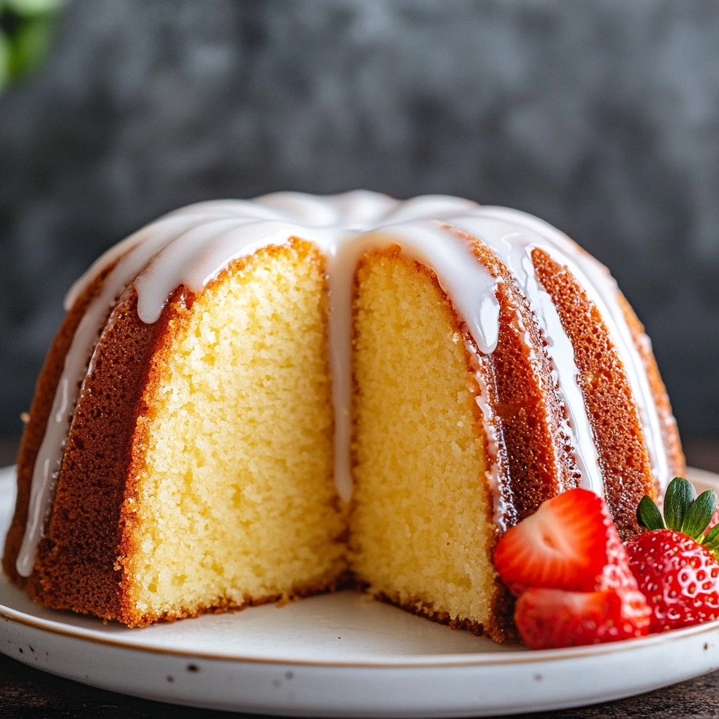Pound Cake from Cake Mix Boxes Recipe