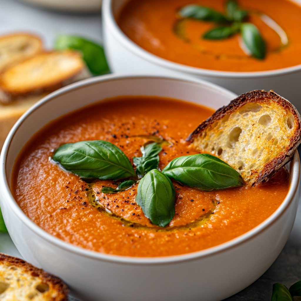 Tomato Basil Soup Recipe
