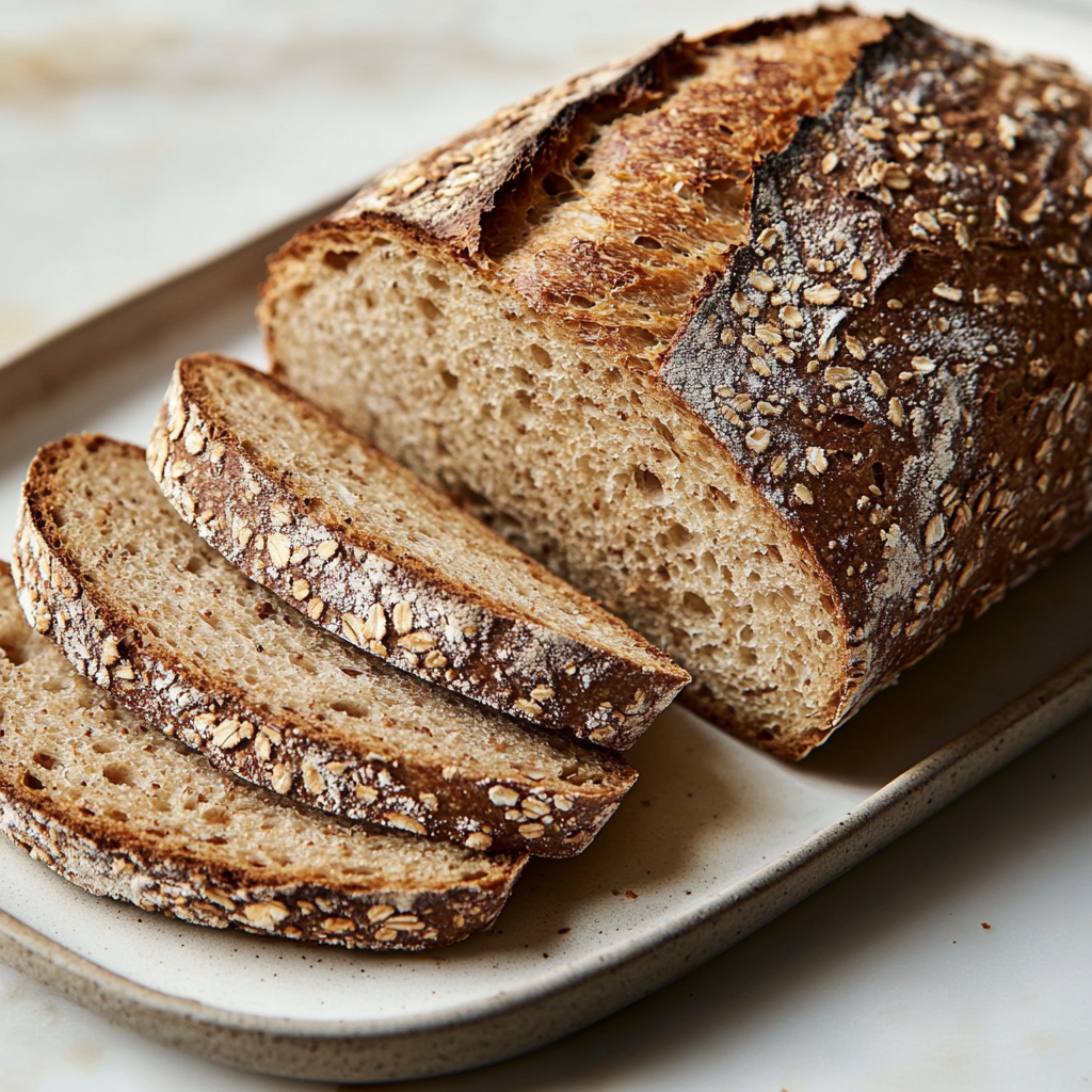 Whole Grain Sourdough Bread Recipe