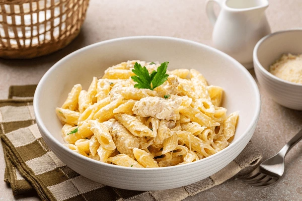 White Cheddar Chicken Pasta RECIPE