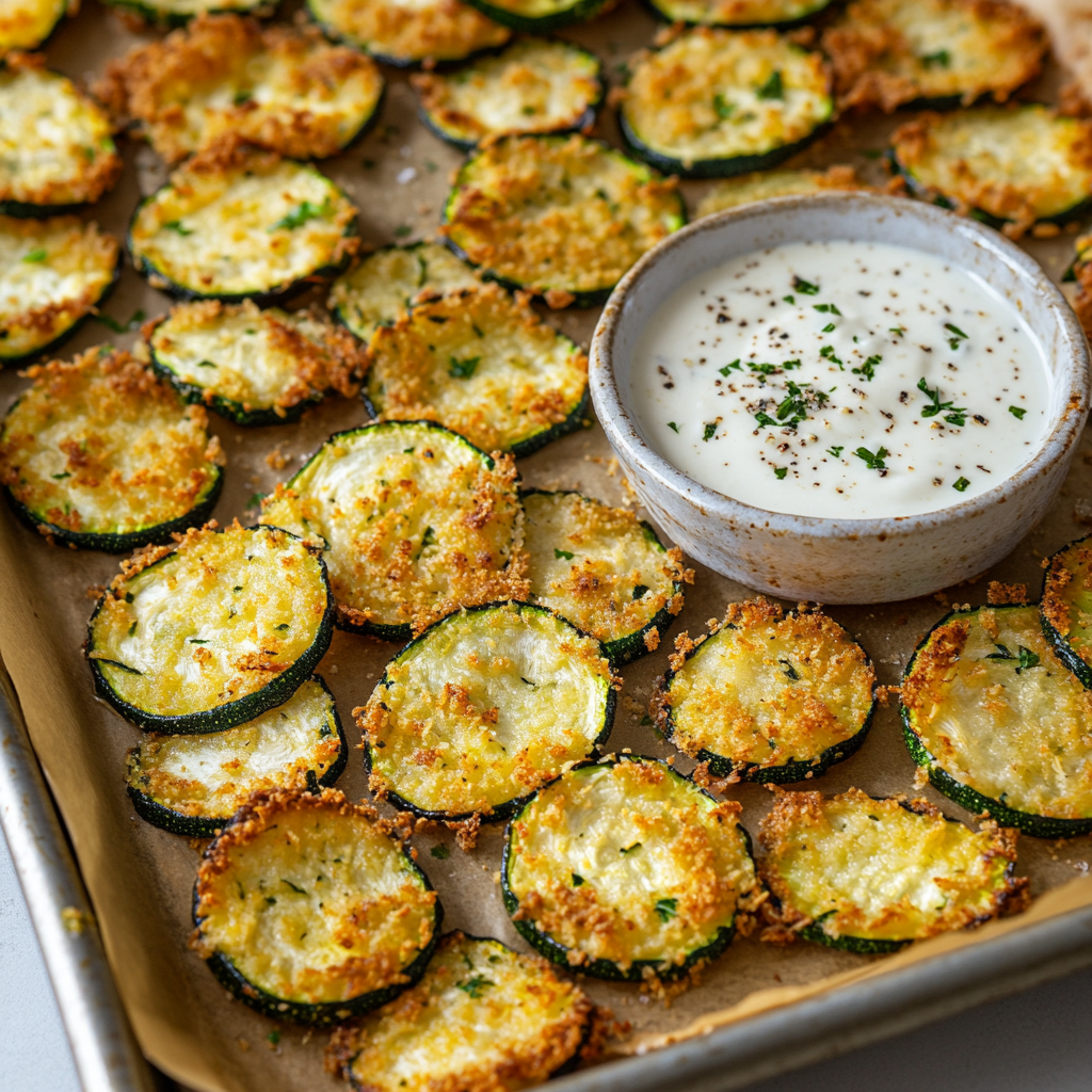 Air Fryer Zucchini Chips Recipe