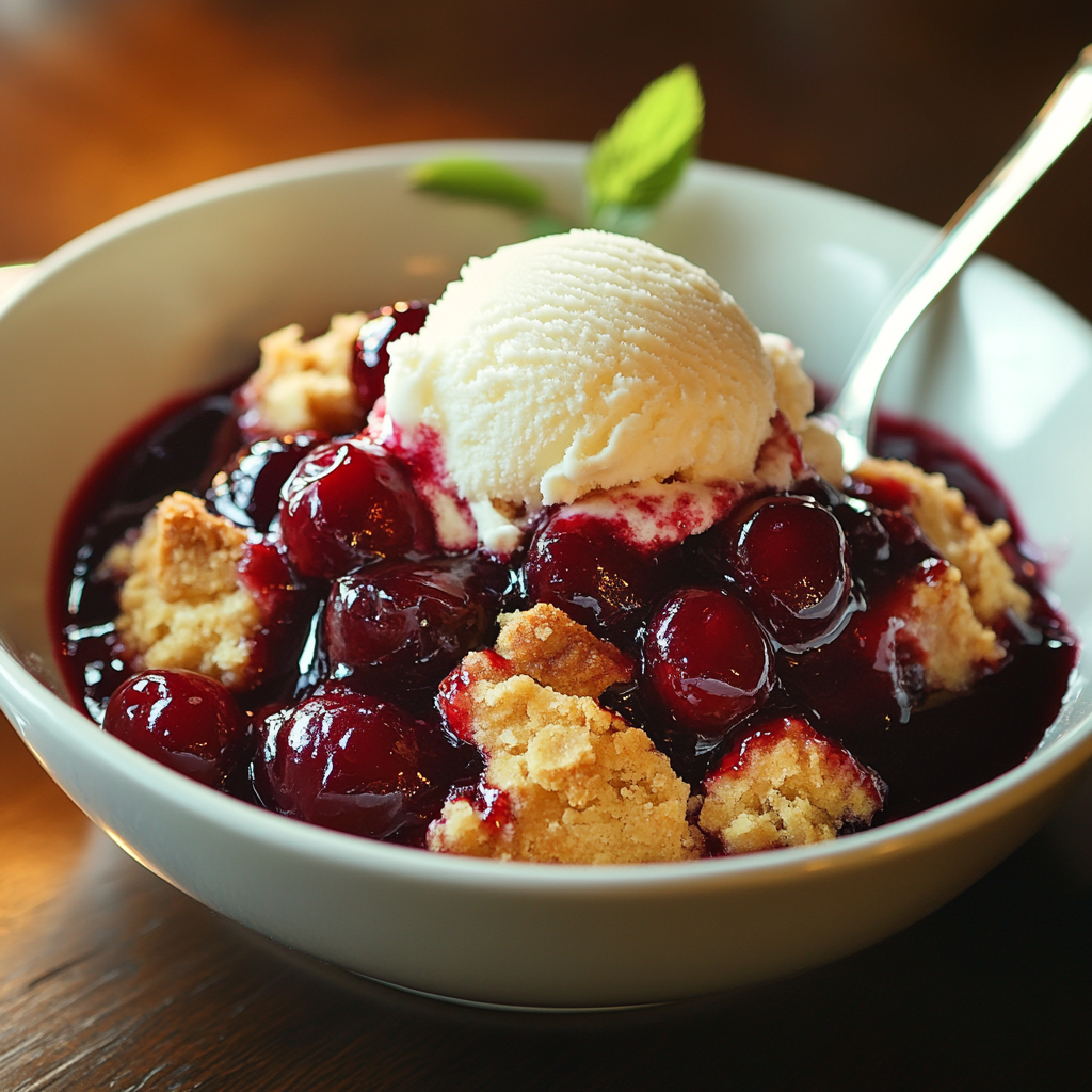 Cherry Cobbler Recipe