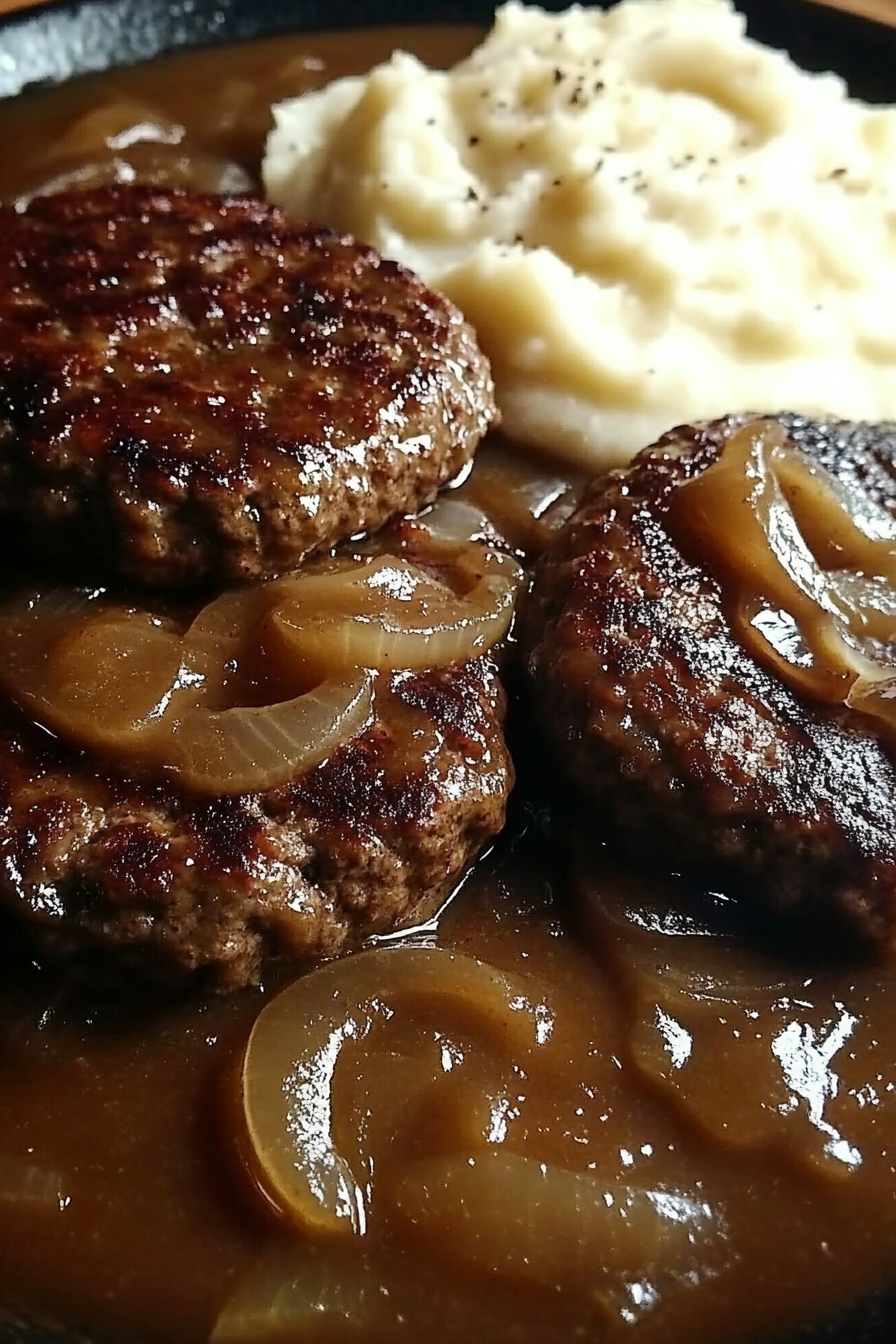 Smothered Hamburger Steak