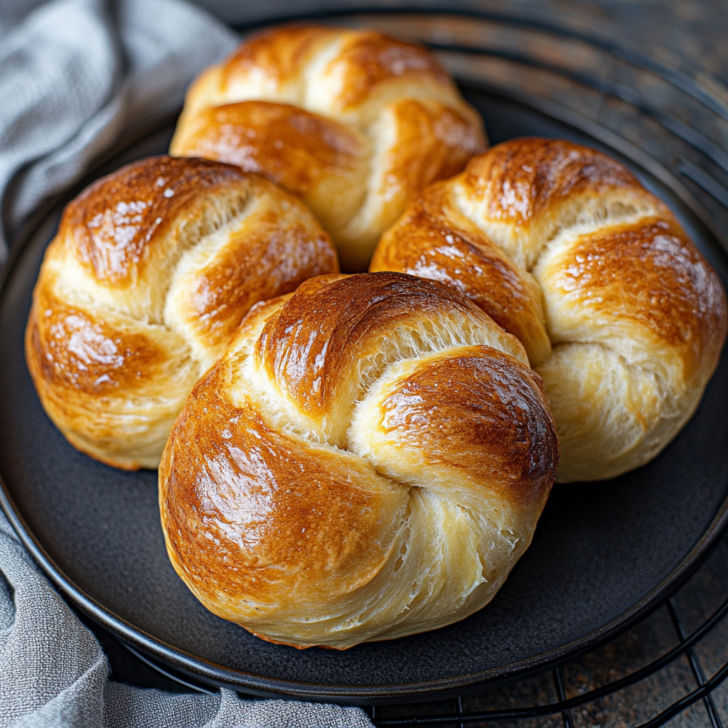 Potato Bread Knots Recipe
