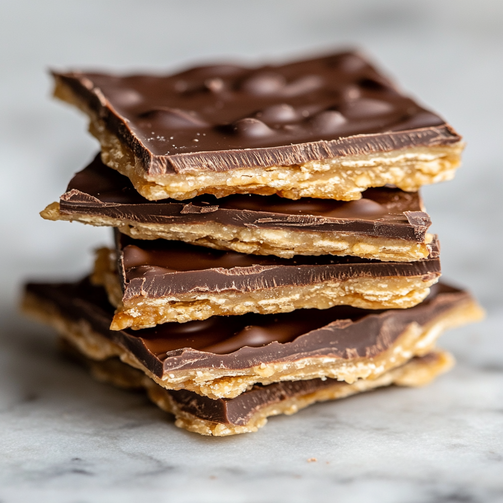 Saltine Toffee Bark Recipe