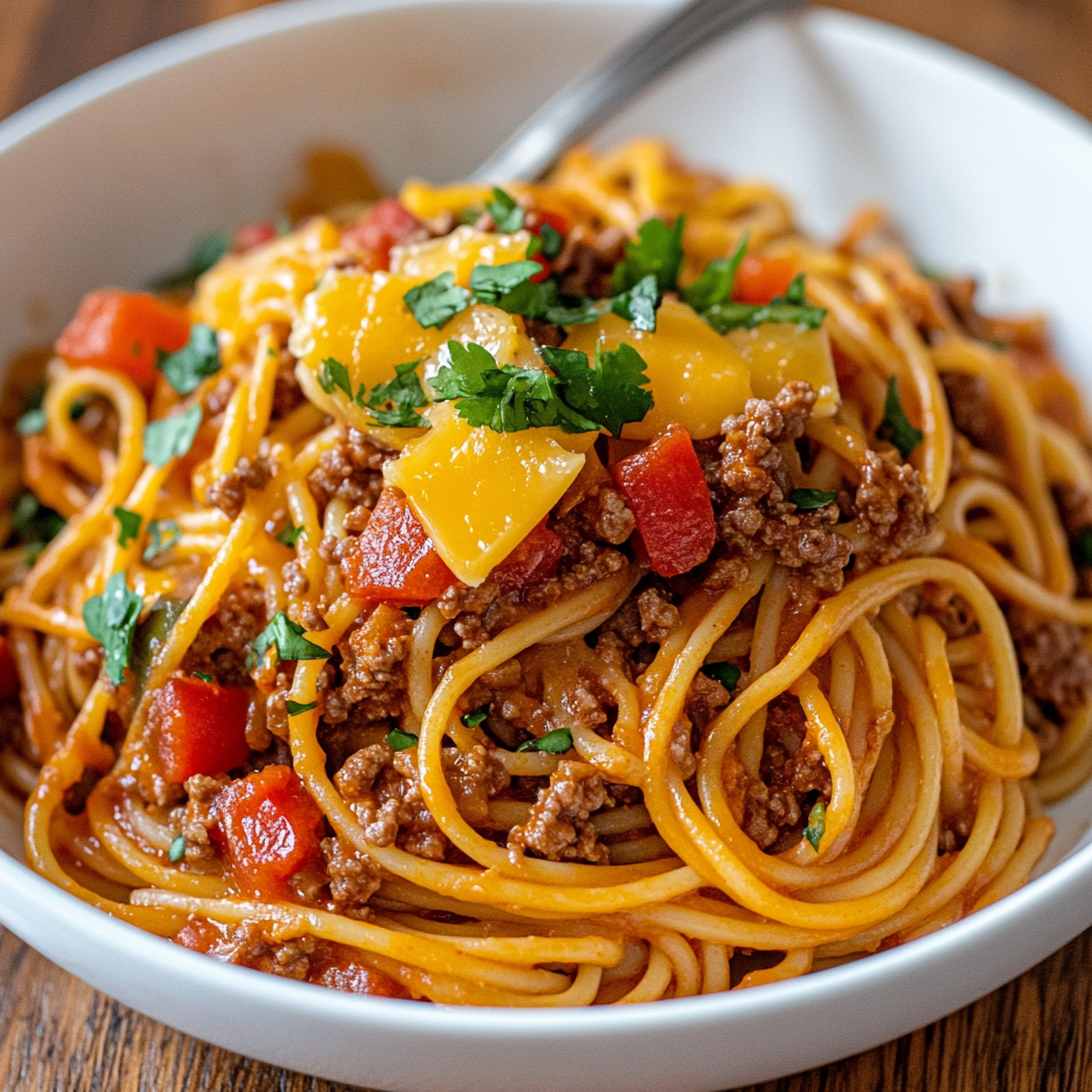 Taco Spaghetti Recipe