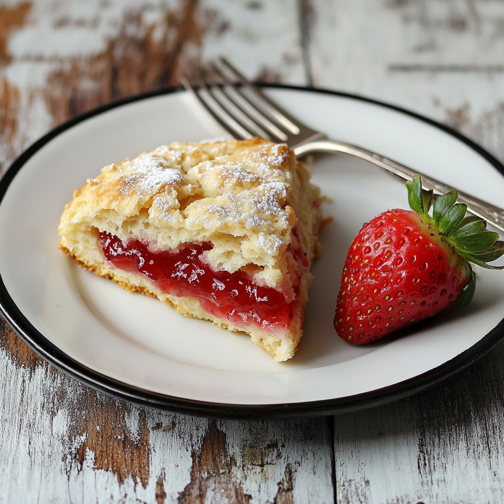 Strawberry Jam Scones Recipe