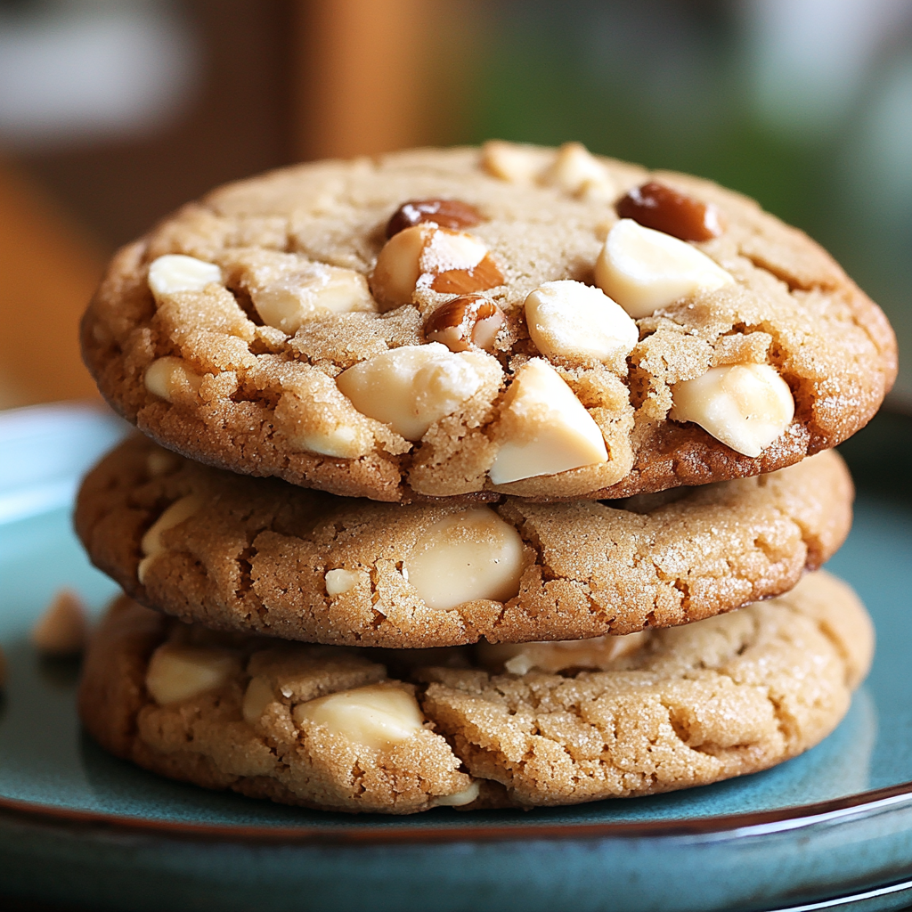 White Chocolate Macadamia Nut Cookies Recipe