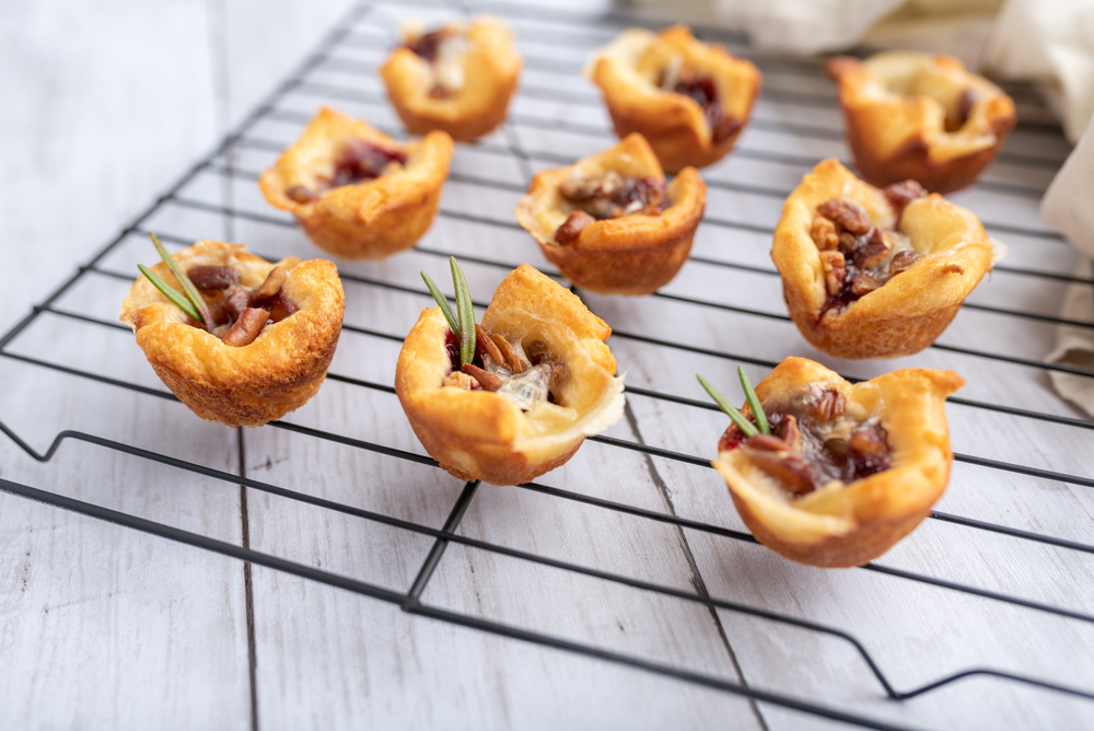 Cranberry Pecan Brie Bites recipe