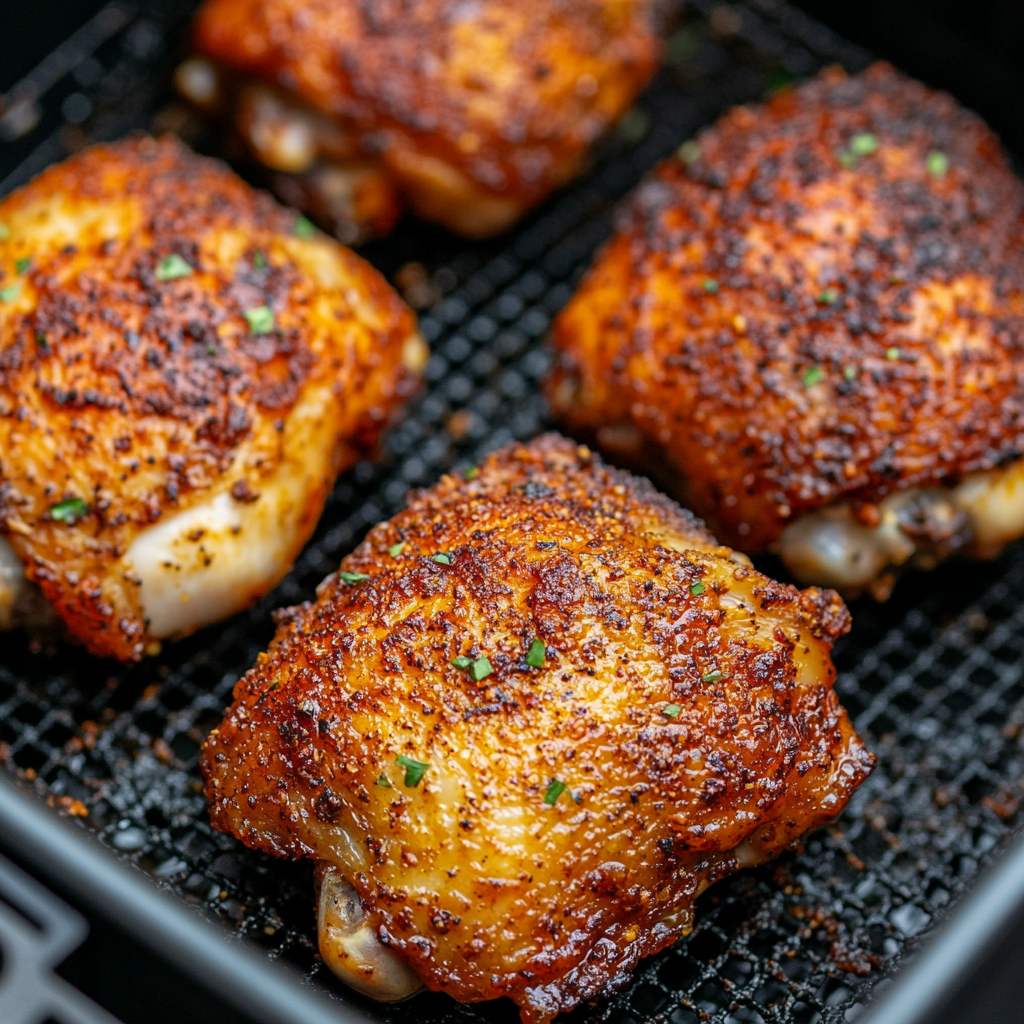 Air Fryer Chicken Thighs Recipe