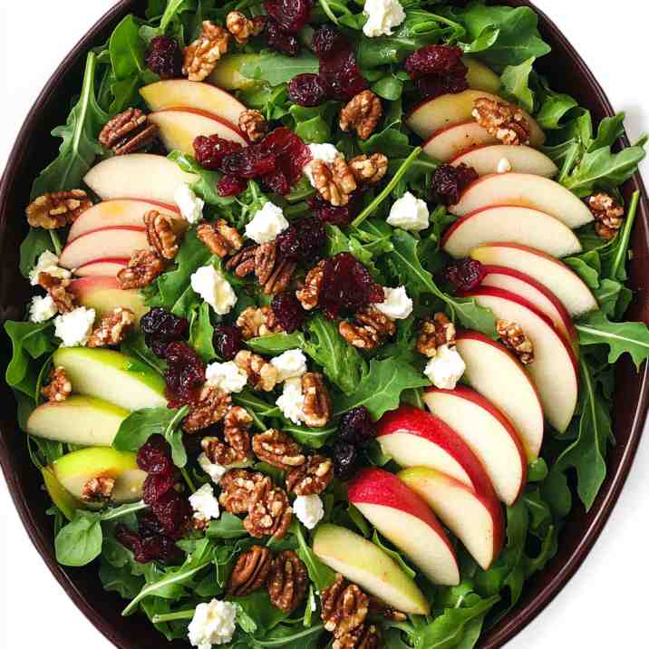 Apple Cranberry Walnut Salad