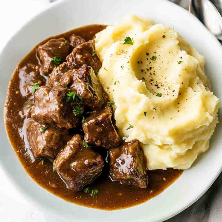 Beef Tips and Gravy Recipe