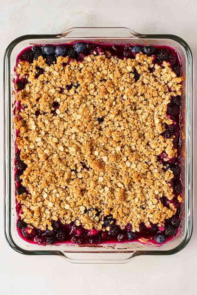 Berry Crisp With Frozen Berries