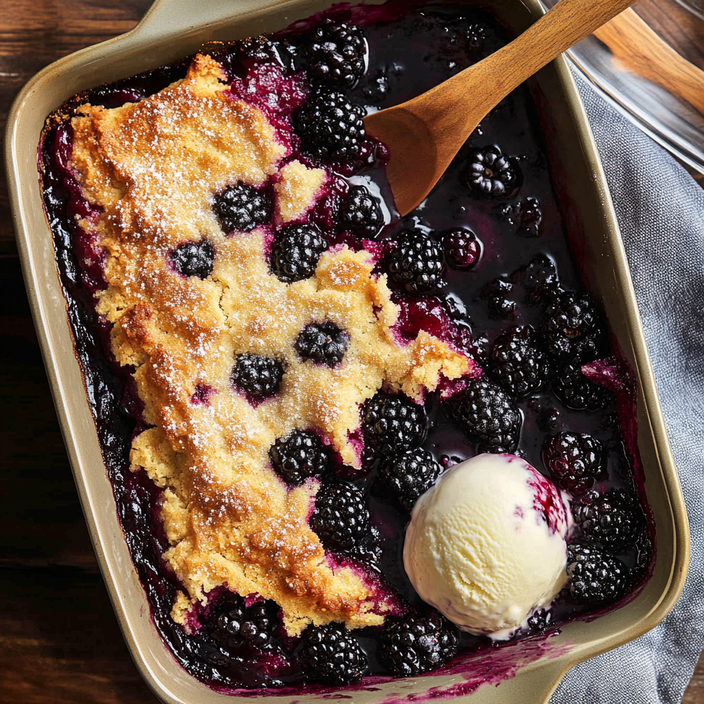 The Pioneer Woman’s Blackberry Cobbler