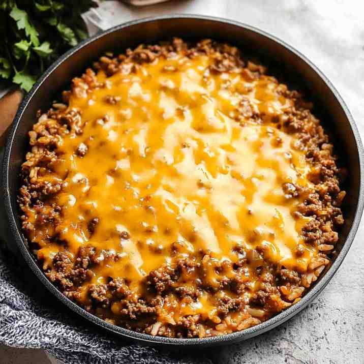 Hamburger Rice Casserole