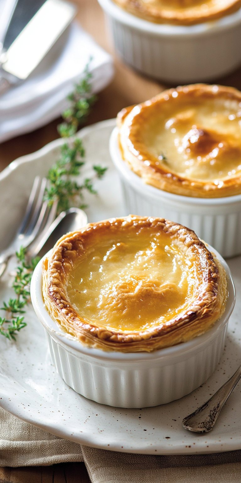 Chicken Pot Pie With Puff Pastry Recipe