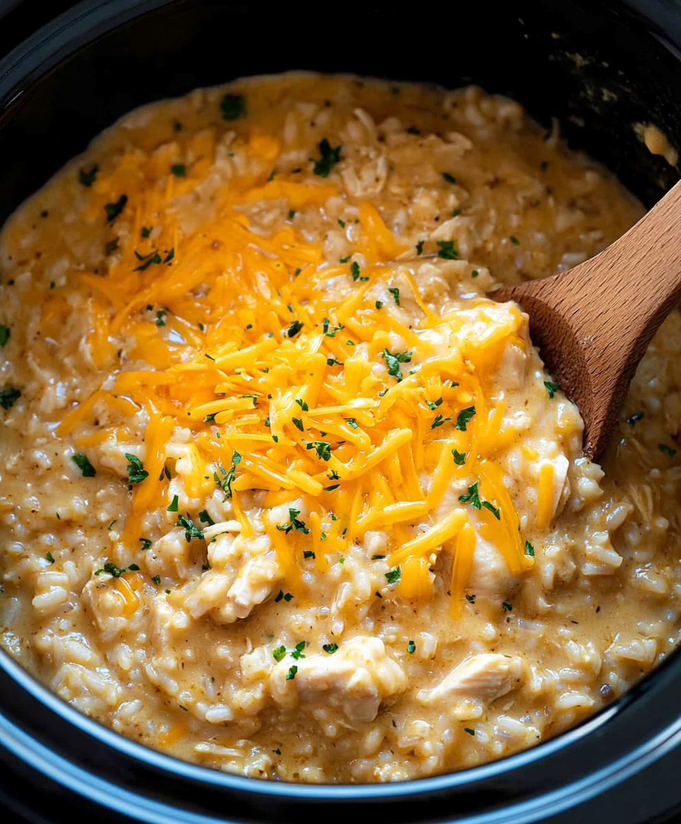 Crockpot Chicken And Rice Recipe