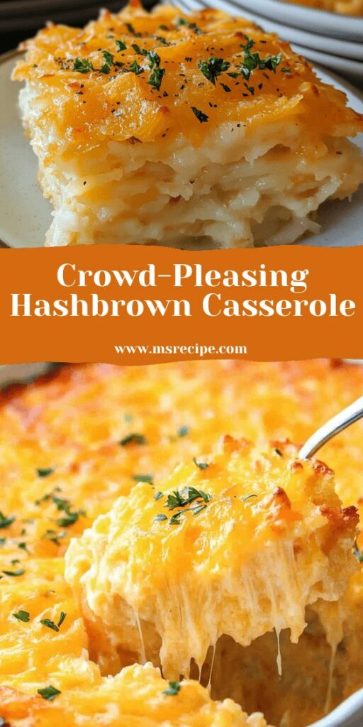 Crowd-Pleasing Cracker Barrel Hashbrown Casserole