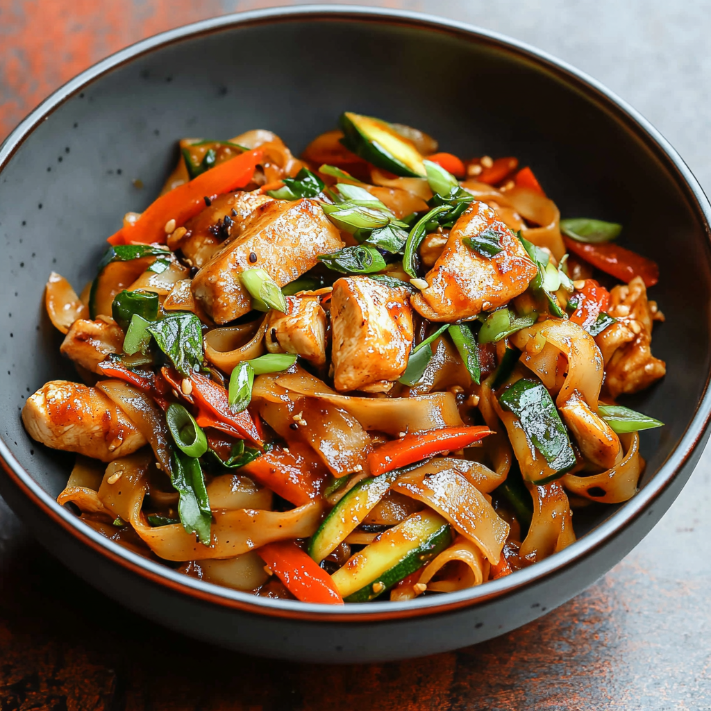Thai Drunken Noodles Recipe