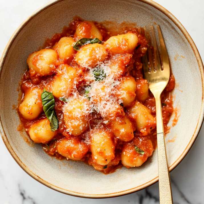 Gnocchi with Tomato Sauce