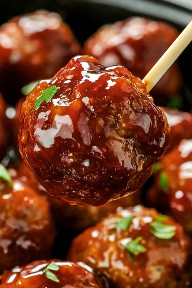 Grape Jelly Meatballs