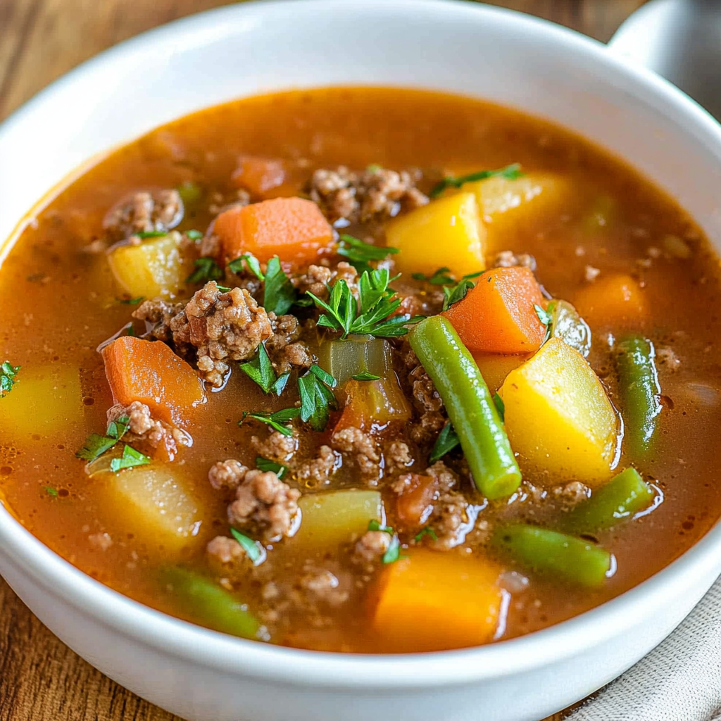 Hamburger Soup Recipe