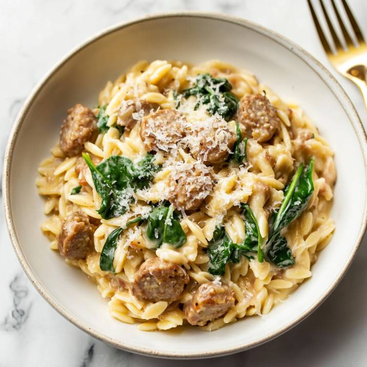 Italian Sausage Orzo