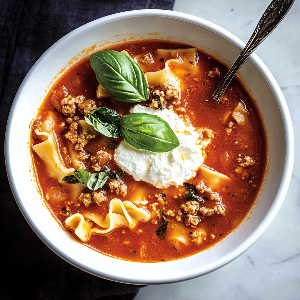 Lasagna Soup Recipe