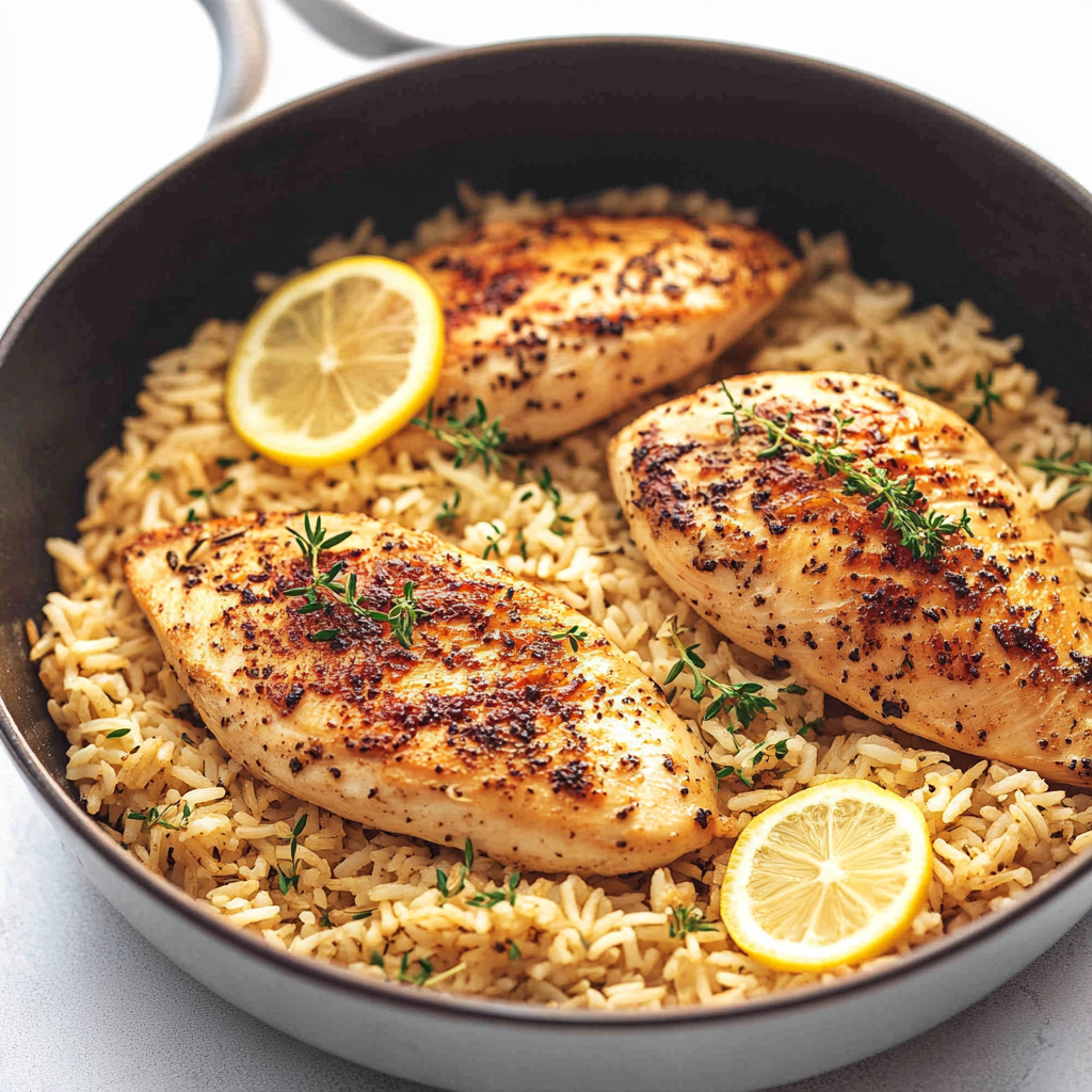 Lemon Chicken and Rice