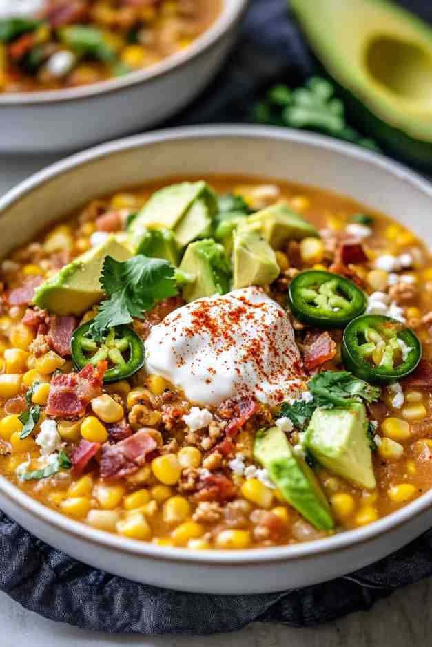 Mexican Street Corn Soup