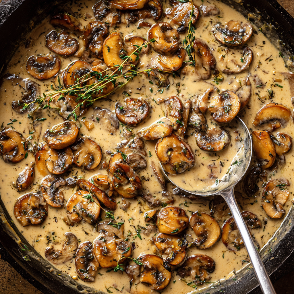 Mushroom Wine Sauce