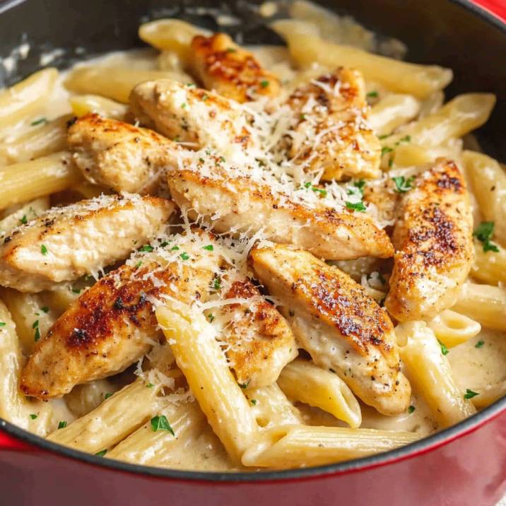 Parmesan Chicken Pasta