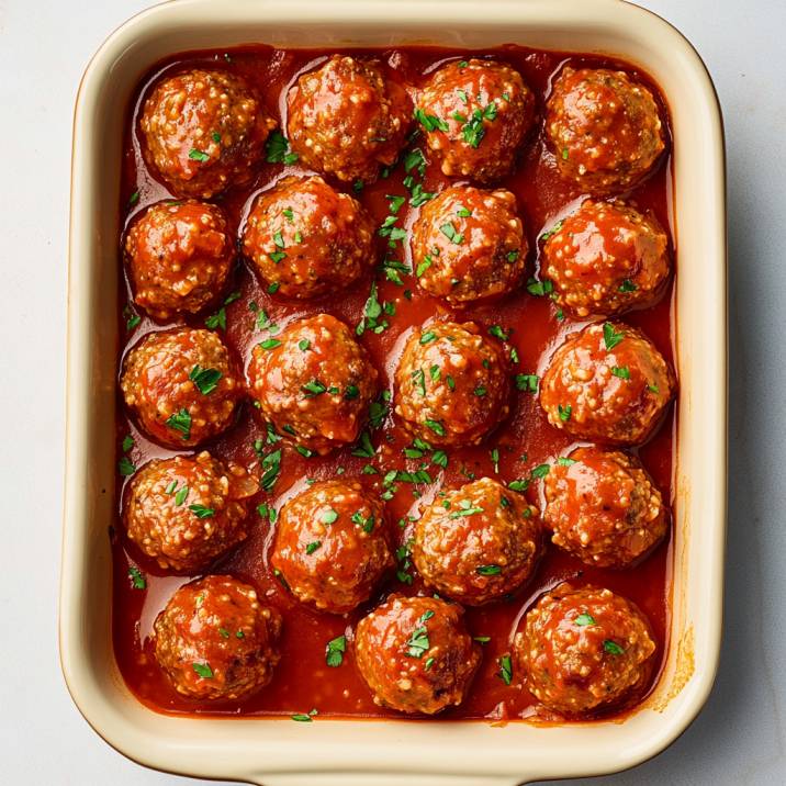 Porcupine meatballs