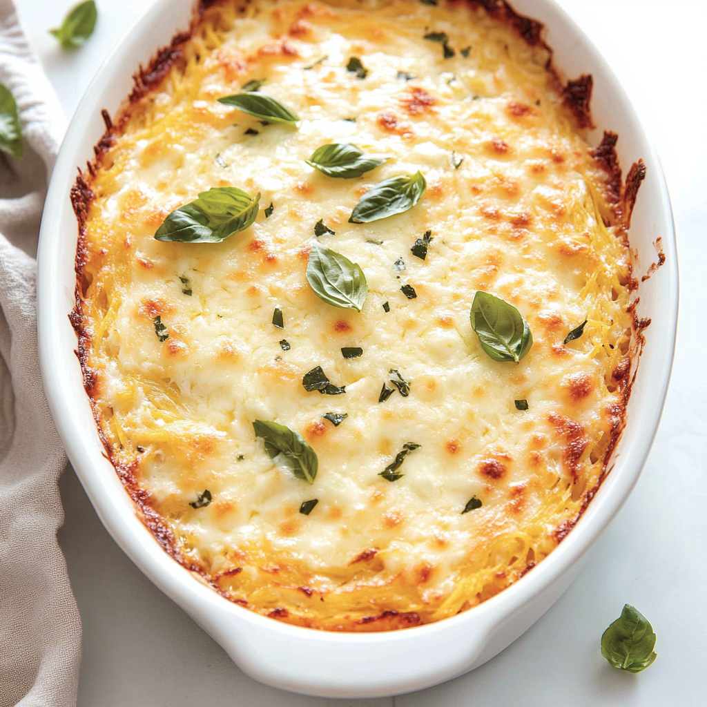 Spaghetti Squash Casserole Recipe