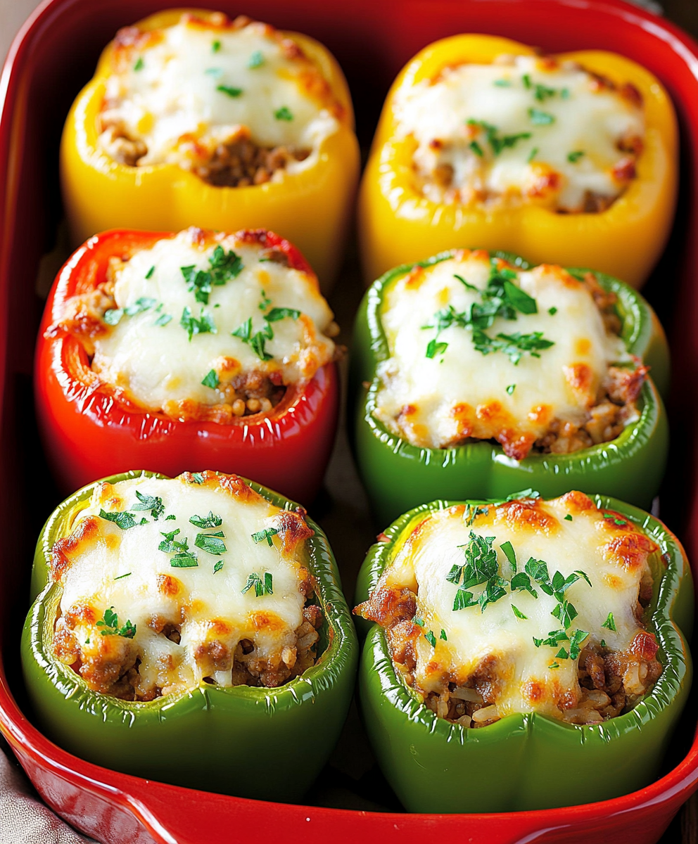 Stuffed Peppers with Rice Recipe