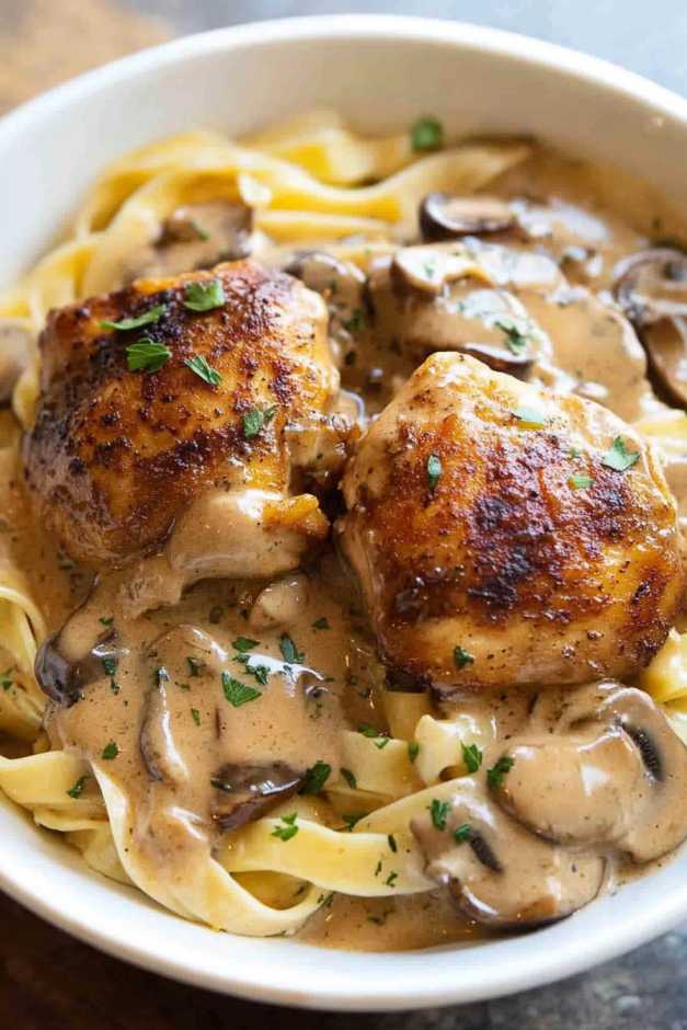 chicken stroganoff