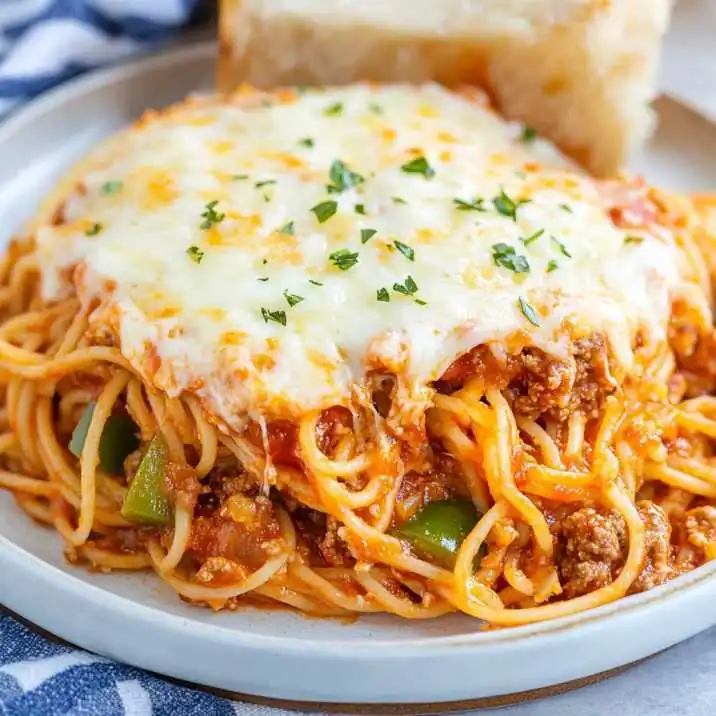 Easy Baked Spaghetti Recipe