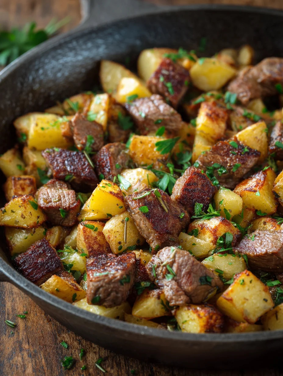 Steak and Potatoes